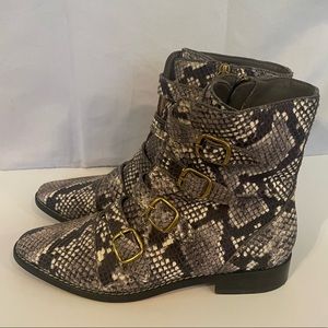 J Crew Moto boots - size 7